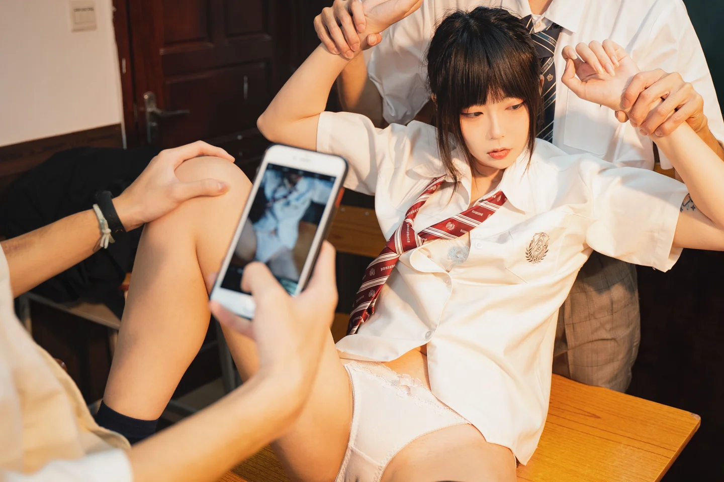 安曜曜 - 教室放学后 [68P-294MB] tg@simisebaisi 【丝足阁】030.webp